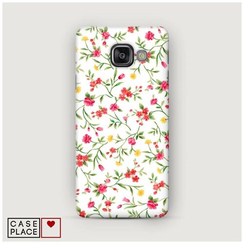 фото Чехол пластиковый samsung galaxy a5 2016 цветочный узор 26 case place