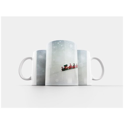 фото Кружка "тренироваться, украшение, зима" 320 мл lotsprints