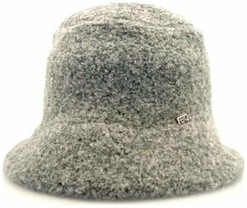 Шляпа Ferz, демисезон/зима, утепленная, размер 56-58, серый