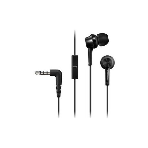 Наушники Panasonic RP-TCM115GCK black 176700₽