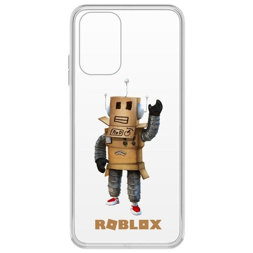 Чехол-накладка Krutoff Clear Case Roblox-Мистер Робот для Xiaomi Poco M5s чехол накладка krutoff clear case roblox мистер робот для xiaomi poco m5s