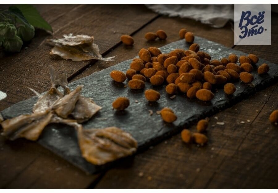 Жареный арахис в пикантной хрустящей корочке 1 кг Снеки - фотография № 7