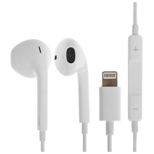 Наушники OX-HS025 вкладыши микрофон разъём Lightning белые 31000₽