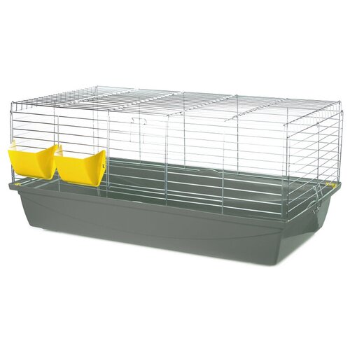 Клетка InterZoo G-080 RABBIT 100 ZINK FOLDING (1000х540х415мм) складная, для грызунов, прут цинк (1 шт)