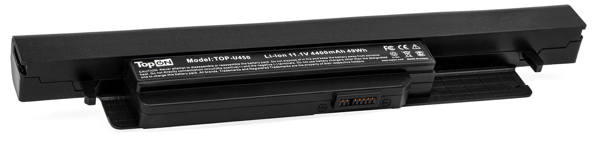 Аккумулятор TopON TOP-U450 11.1V 4400mAh для Lenovo PN: L09C6D21 L09S6D21 57Y6309 - фото №8