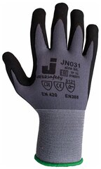 Перчатки Jeta Safety с микронитриловым покрытием JN031 для точных работ, размер 10/XL