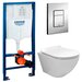 Инсталляция Grohe Rapid SL 38772001 + унитаз Fubini FB001 безободковый с сиденьем