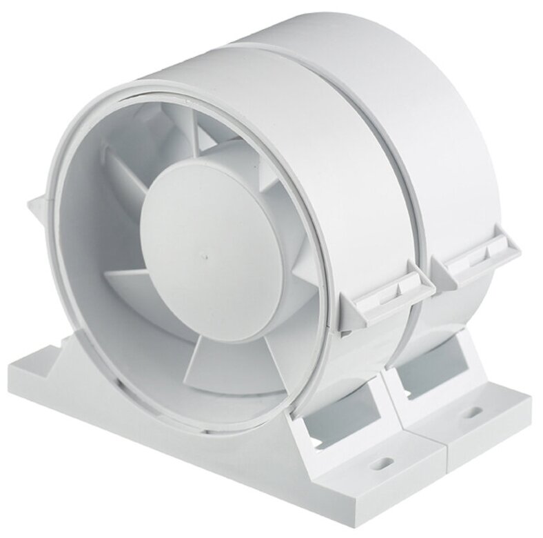Вентилятор канальный осевой d100 мм PRO белый