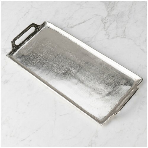 Поднос Aluminium Silver Tray Wide