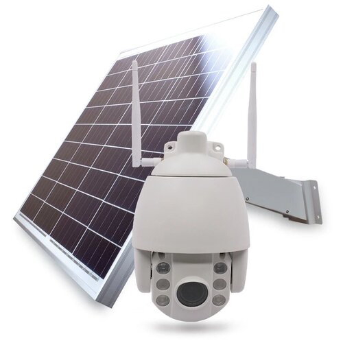 Беспроводная автономная поворотная 4G камера 2Мп с солнечной панелью на 60Вт PST SBM60W20 4070700₽