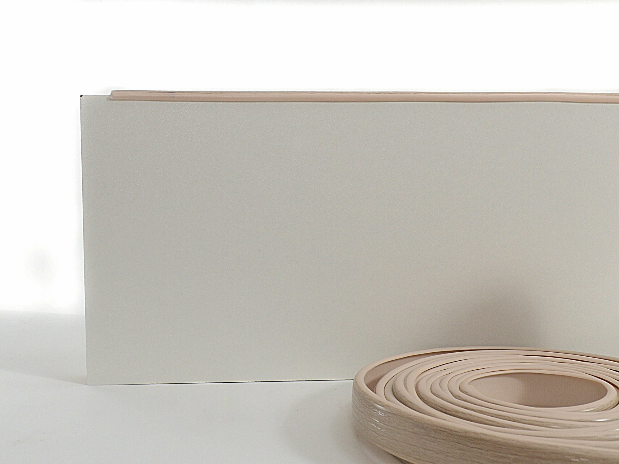 Мебельная кромка, профиль ПВХ, кант, накладной, 16мм, цвет ясень шимо светлый, 3 метра - фотография № 8
