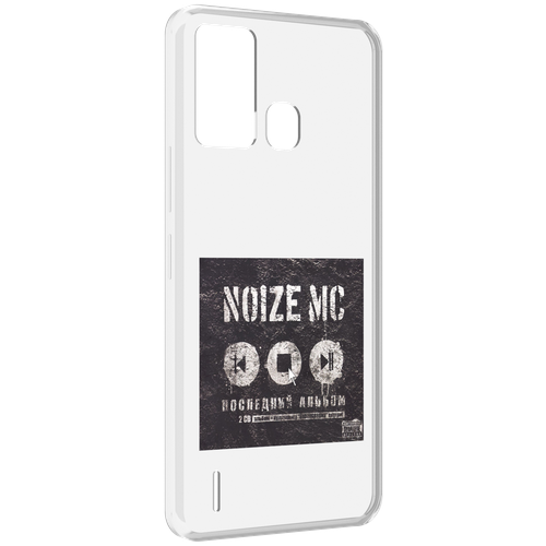 Чехол MyPads Последний альбом Noize MC для ITEL S16 / ITEL Vision 1 Pro задняя-панель-накладка-бампер