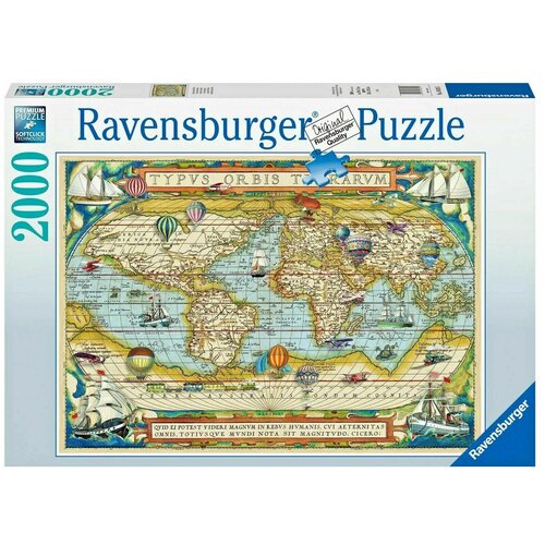 фото Пазл ravensburger 2000 вокруг света, арт.16825