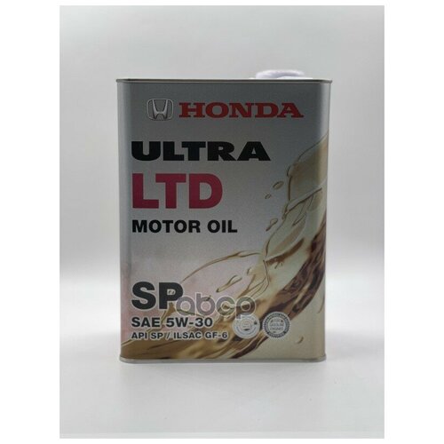 HONDA 0822899974_Масло Моторное 5W30 (4L) Jp! Ultra Ltd (П/Синт.) Honda Api Sn