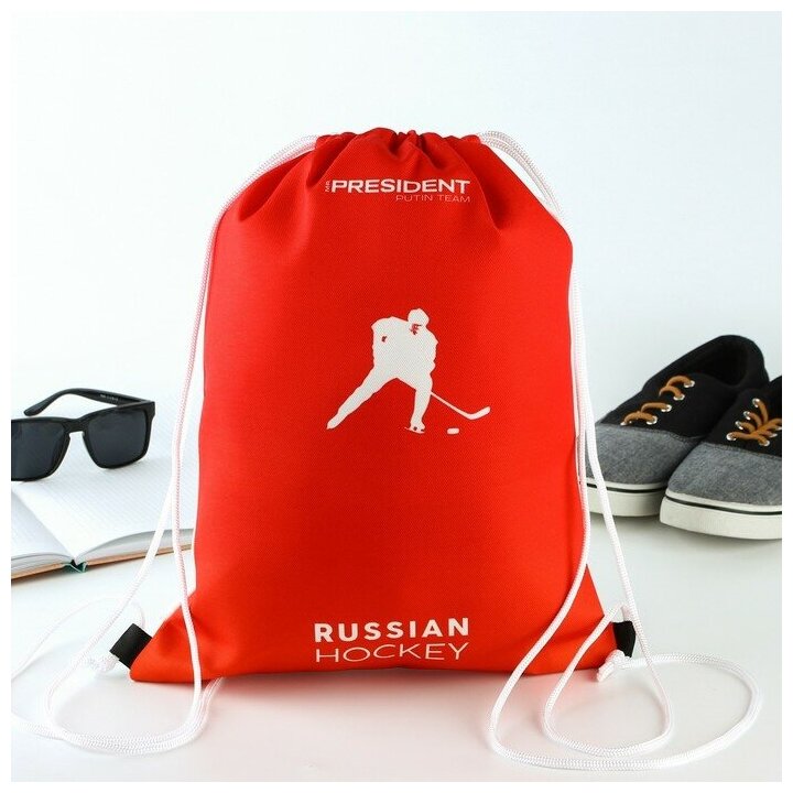 Мешок для обуви «Russian hockey», 41 х 31 см