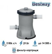 Bestway Фильтр-насос для бассейнов, с картриджем «II», 2006 л/ч, 58383 Bestway