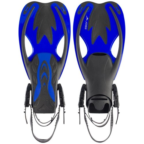 Ласты для плавания детские Joss Junior Fins F89, синий, размер 34/36 ласты для плавания детские joss синий