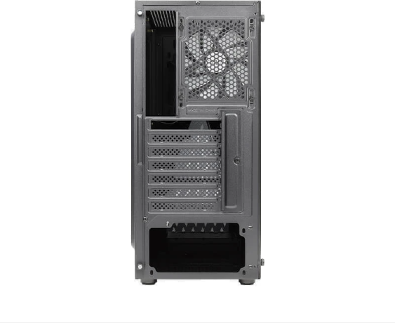 Компьютерный корпус ATX Aerocool DELTA черный (delta-g-bk-v1) - фото №2