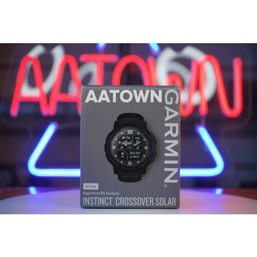 Garmin Instinct Crossover Solar - Tactical Edition Тактические черные 6508300₽