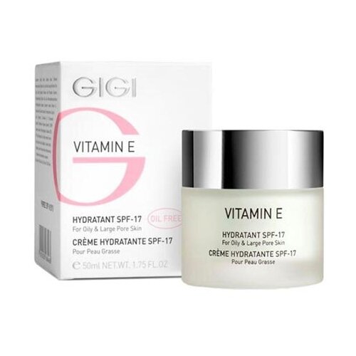 Крем Gigi Крем увлажняющий для жирной кожи SPF 17 / Hydratant for oily skin VITAMIN E 50 мл