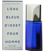 Туалетная вода Issey Miyake мужская L`Eau Bleue D`Issey Pour Homme 75 мл
