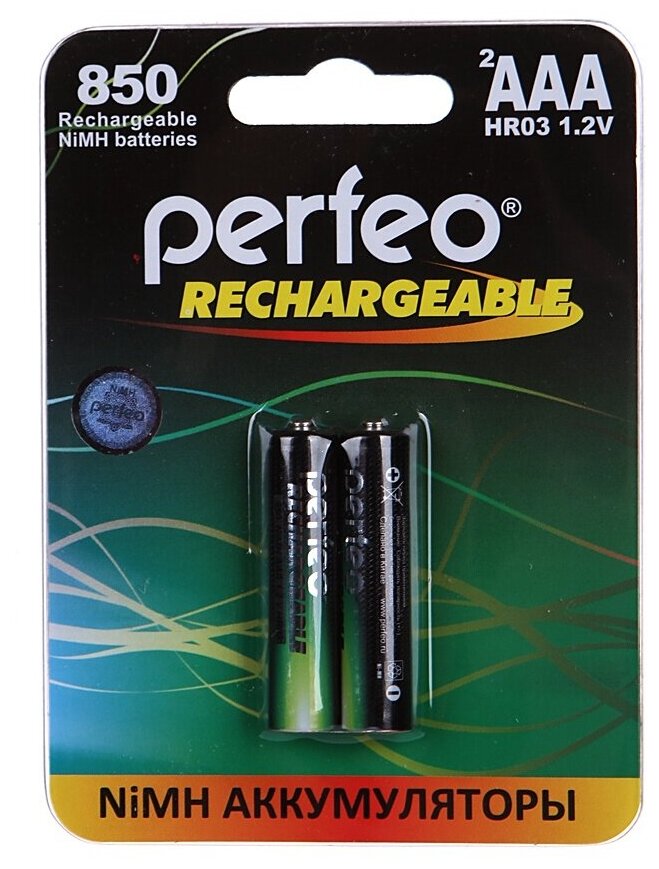 AAA - Perfeo 850mAh (2 штуки) PF AAA850/2BL PL