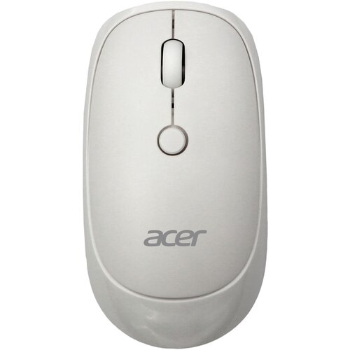 Мышь Acer OMR138 белый оптическая (1600dpi) беспроводная USB (3but) мышь acer omr138 белый оптическая 1600dpi беспроводная usb 3but