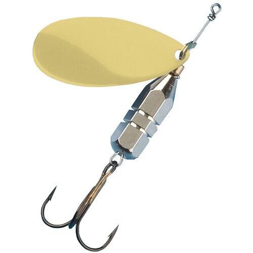Блесна рыболовная вертушка для рыбалки на хищника / щуку / судака / окуня ESA Gold №3 (Ilba), 8.5г