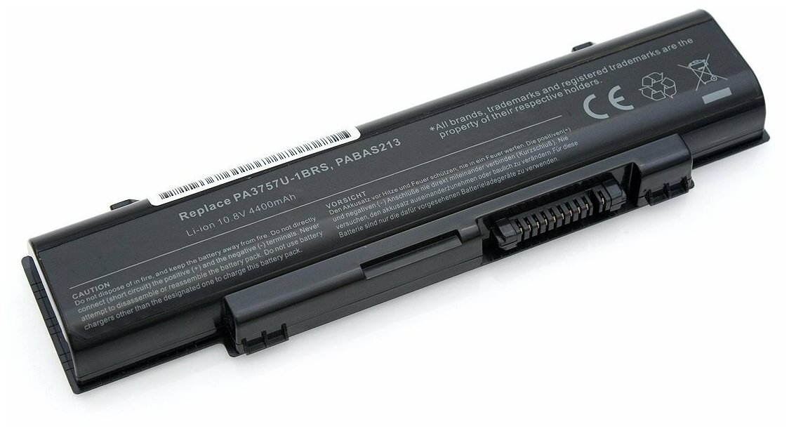 Аккумулятор для ноутбука Toshiba Dynabook Qosmio T750 T751 T851 V65 Qosmio F60 F750 F755 PA3757U-1BRS PABAS213