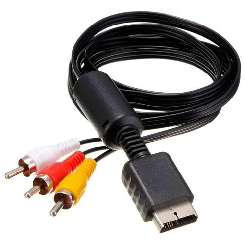 кабель питания red line для ps1 ps2 ps3 ps4 ps5 ут000032089 Кабель PlayStation AV PS1, PS2, PS3