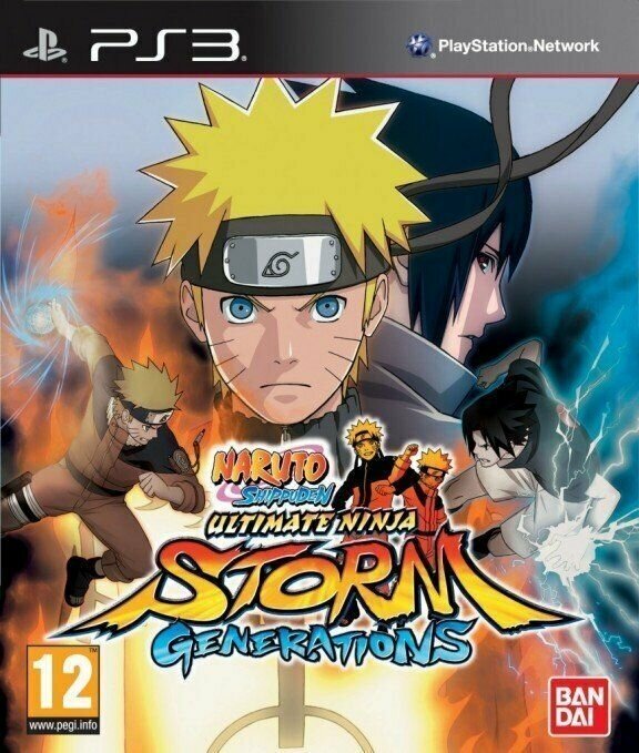 Naruto Shippuden: Ultimate Ninja Storm Generations (PS3) английский язык