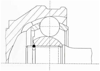 Внутренний ШРУС GKN 304609