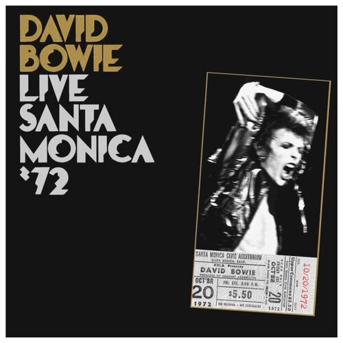 Виниловая пластинка DAVID BOWIE Виниловая пластинка David Bowie / Live Santa Monica '72 (2LP) bowie david виниловая пластинка bowie david santa monica 1972