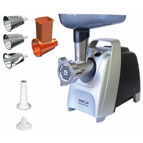 Мясорубка Аксион М6203 черный серебристый 1723700₽