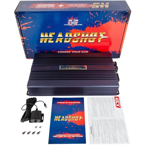 Усилитель двухканальный Kicx HeadShot DM 21800 3400000₽