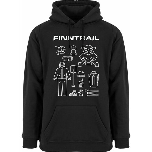 Толстовка Finntrail, размер M, черный