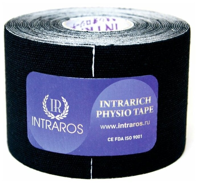 Физио-тейп INTRARICH 5см x 5м черный