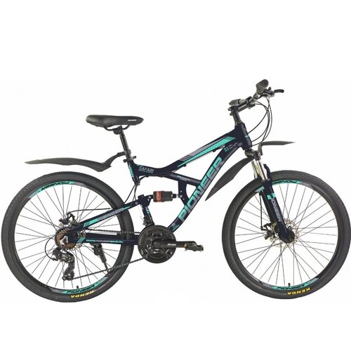 Велосипед горный Pioneer Safari 26 '' AL 19'' black-mint-gray