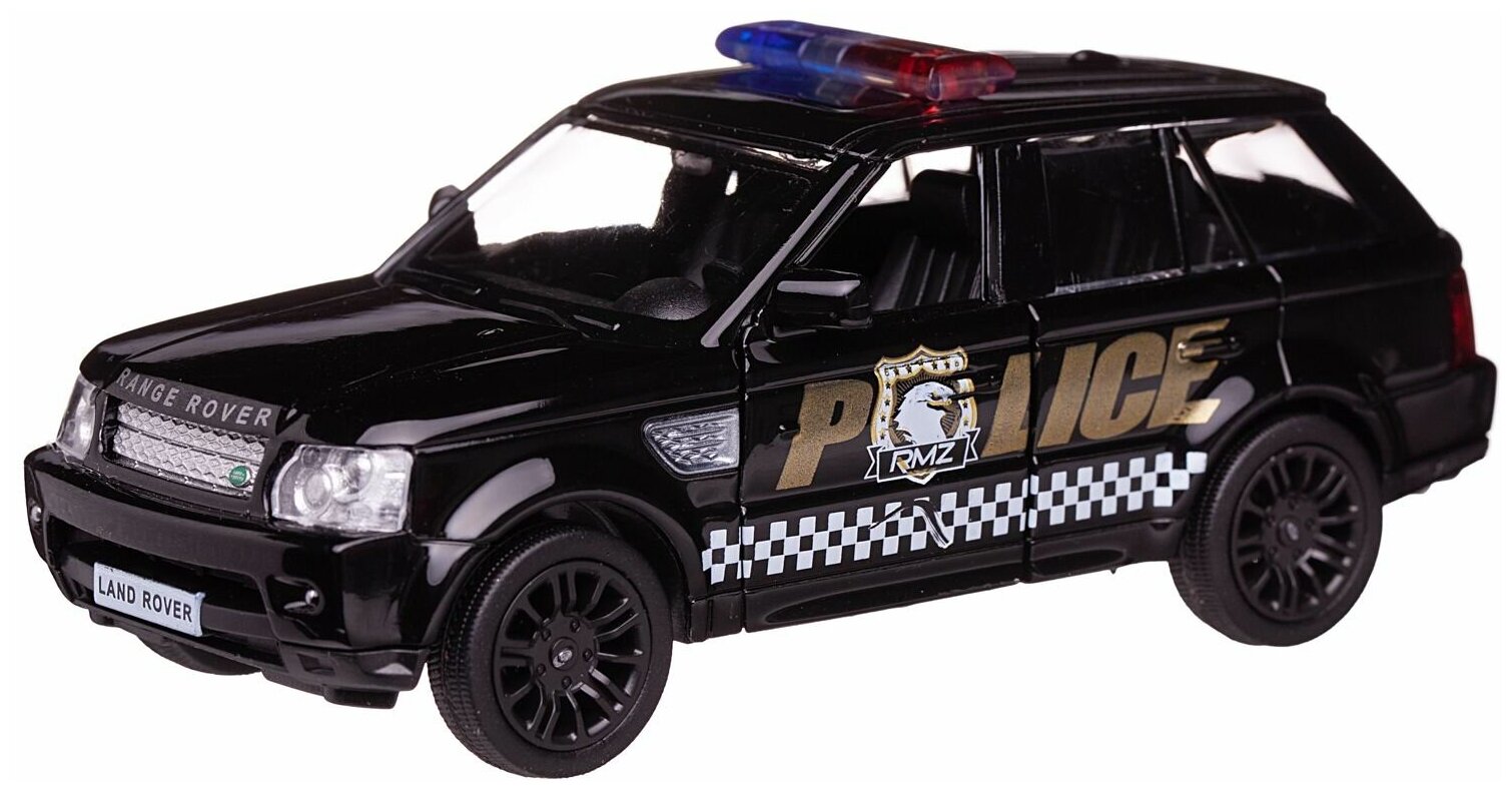 Машинка металлическая Uni-Fortune RMZ City 1:36 Land Rover Range Rover Sport, полицейская машина, инерционная - фотография № 11