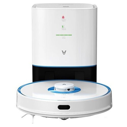 Робот-пылесос Viomi Alpha UV (S9), белый робот пылесос xiaomi vacuum cleaner lydsto g2d white моющий влажная и сухая уборка