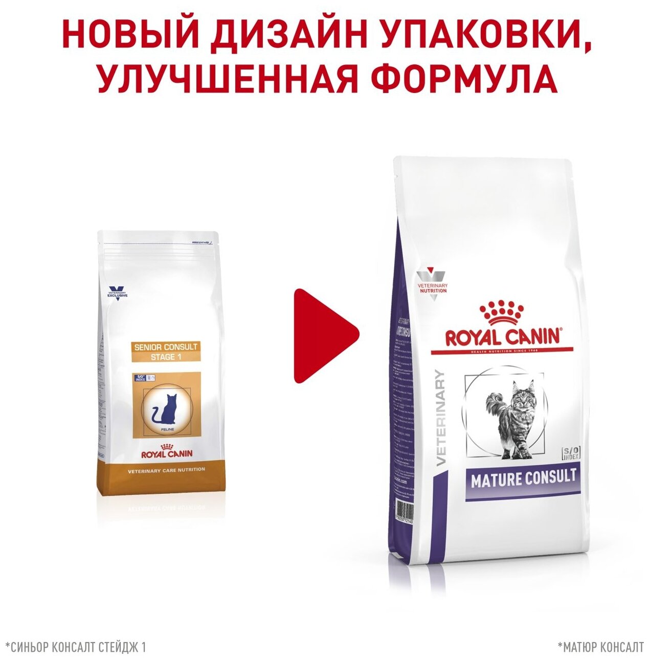 Корм сухой ROYAL CANIN "Senior consult stage 1" для кошек старше 7 лет 400г - фотография № 5