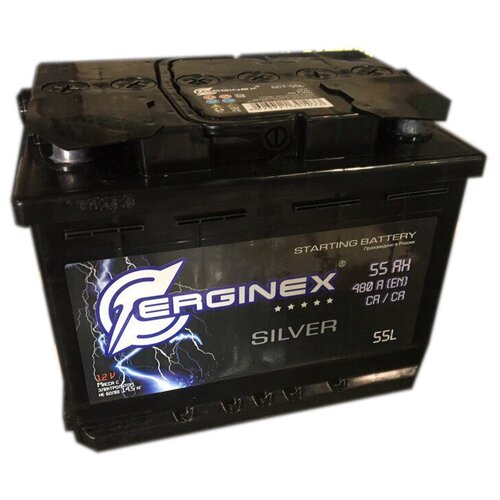 Аккумулятор ERGINEX 6СТ-55 о/п