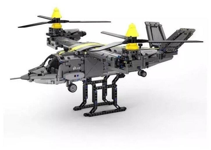 Конструктор Конвертоплан (1424 деталей) в коробке Double Egle - фото №3