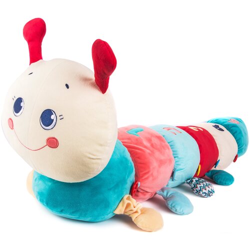 Развивающая игрушка Happy Snail Гусеница Мари, разноцветный