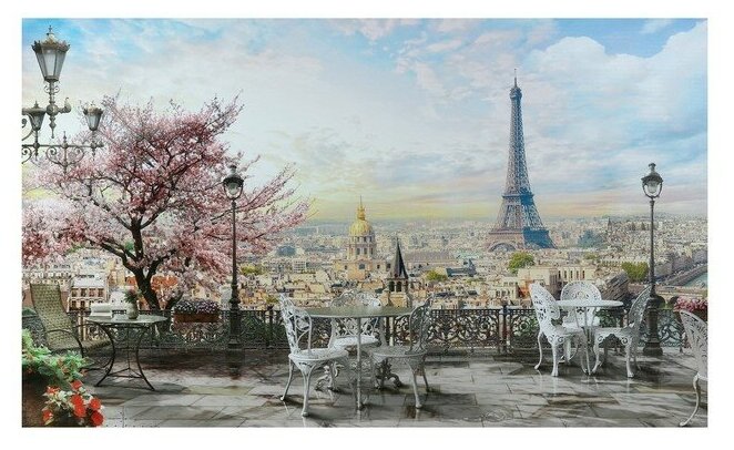 Topposters Картина на холсте "Гордость Парижа" 60*100 см
