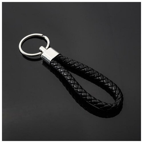 фото Брелок для ключей cartage, петля, черный mikimarket