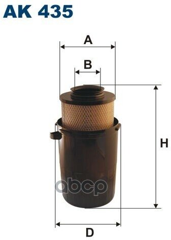 Воздушный Фильтр Filtron арт. AK435