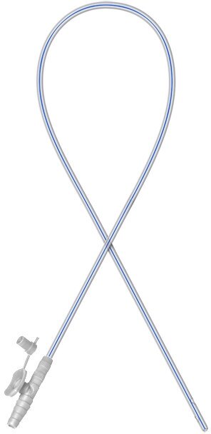 Катетер аспирационный Alba, тип kapkon, размер CH12 , длина 53 см (10 шт)