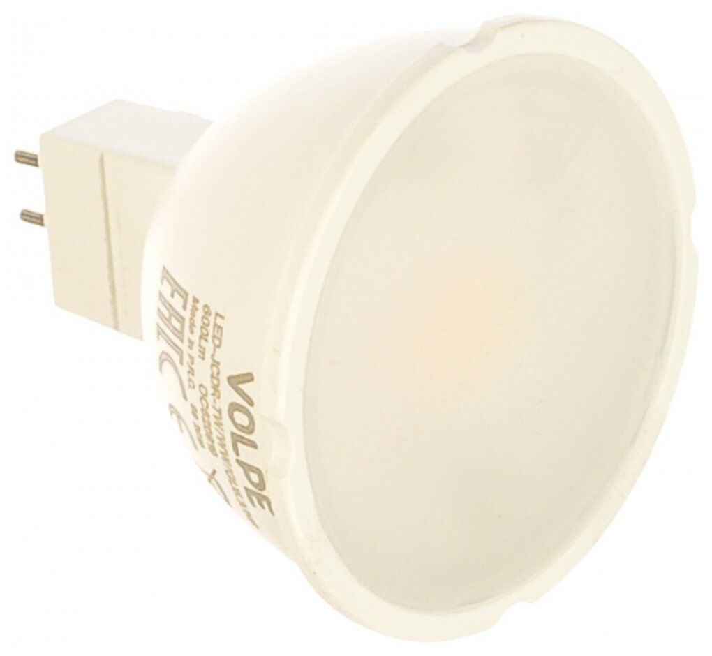 Светодиодная лампа рефлектор JCDR GU5.3 Белый теплый 7W UL-00003839 LED-JCDR-7W/WW/GU5.3/NR Norma Volpe