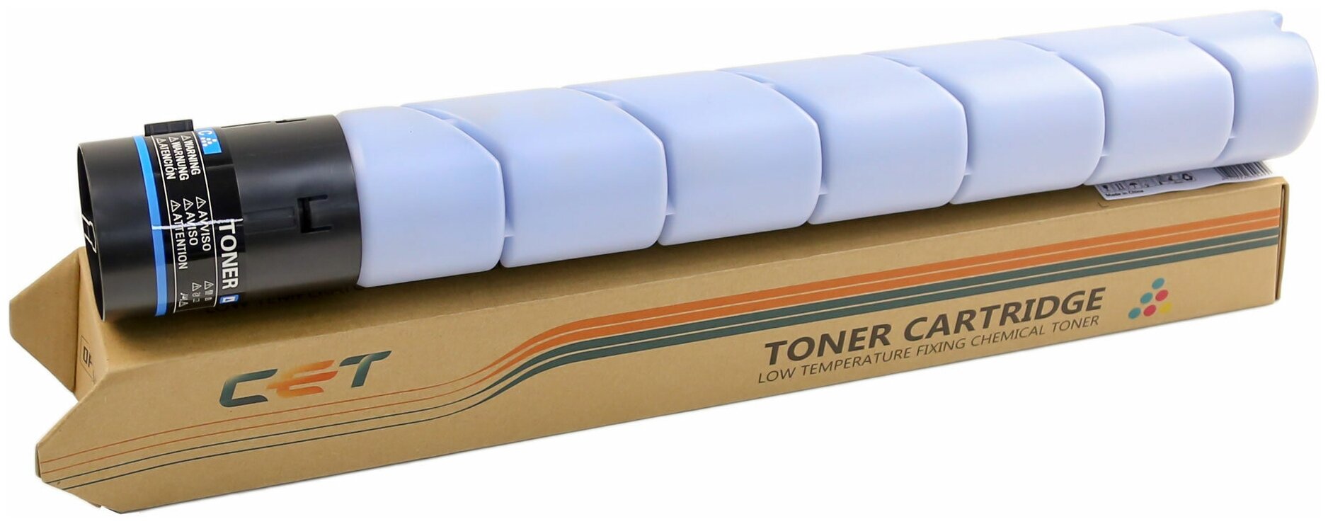 Тонер-картридж CET (CPT, CE28) для KONICA MINOLTA Bizhub C258/308/368 (аналог TN-324C/A8DA430/A8DA450) (CET) Cyan, (WW), 550г, 26000 стр., CET141251